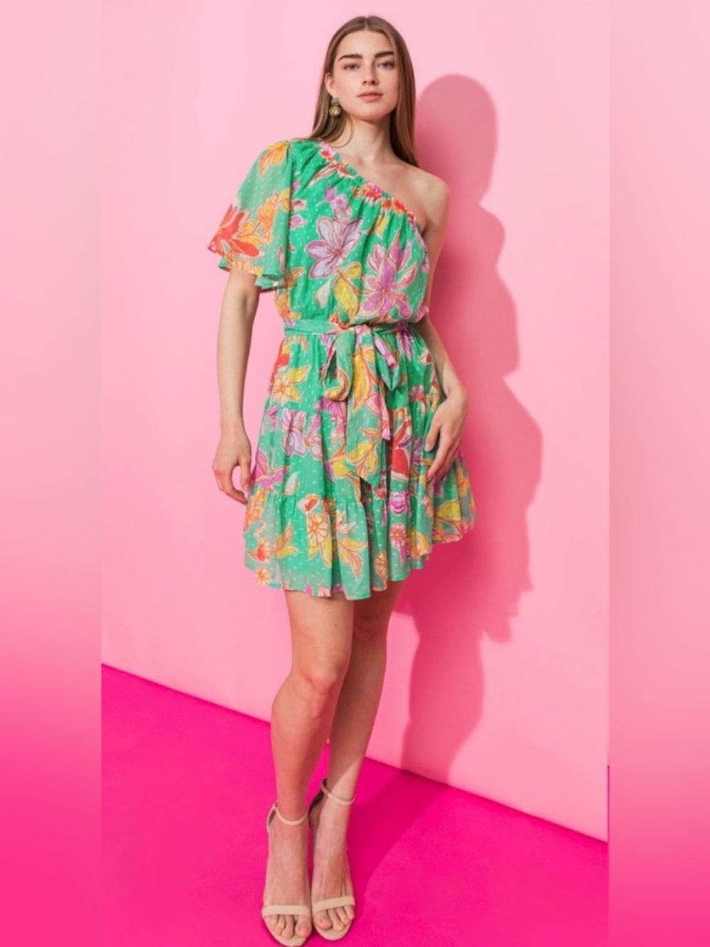 Flying Tomato Once Upon A Love Mini Dress